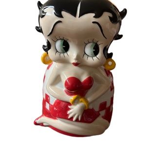 Betty Boo Ceramic Bank Vtg  Awesome Collectible 2006  King Features 8"H x 6"W